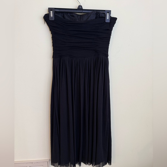 White House Black Market Strapless Black Dress - Picture 5 of 10